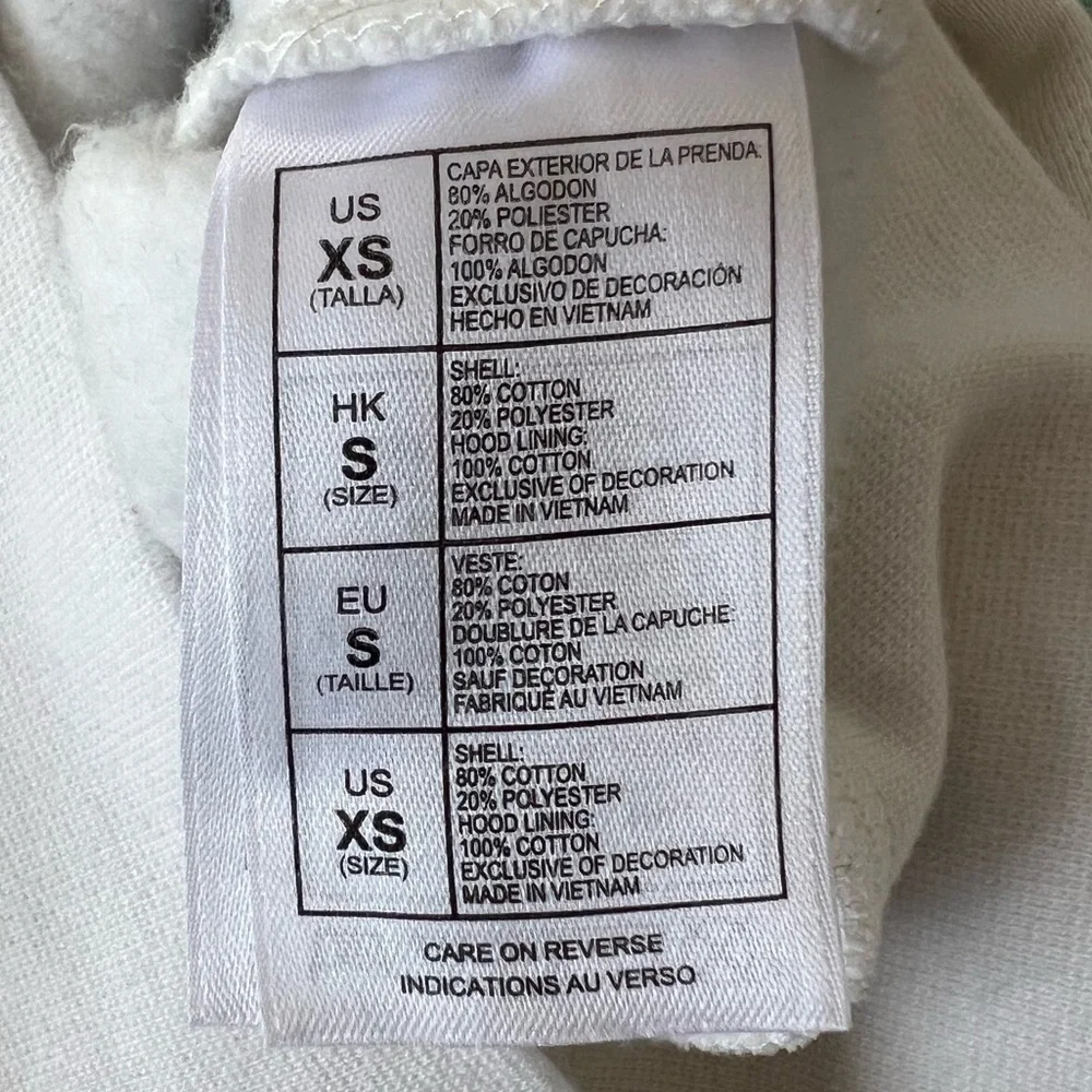 Disney Parks 2015 Mickey Mouse Full Zip Hoodie Sweatshirt Walt Disney World XS - Picture 9 of 11